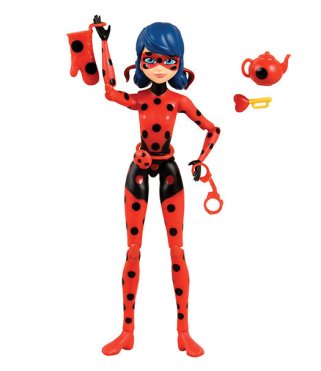 Miraculous Laybug 2022 dolls: Ladydragon, Vesperia, Cosmobug