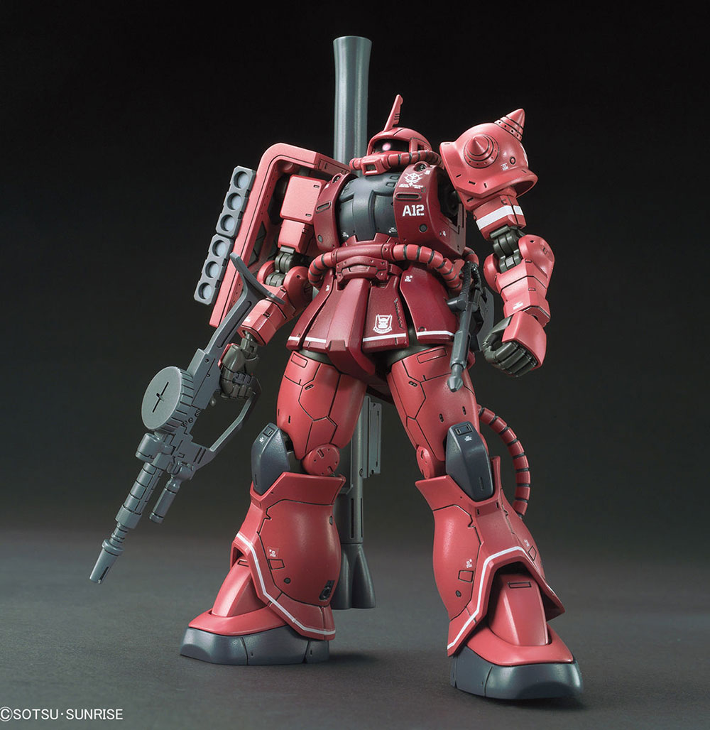 HG 1:144 MS-06S ZAKU Ⅱ PRINCIPALITY OF ZEON CHAR AZNABLE’S MOBILE SUIT Red Comet Ver. 1.jpg