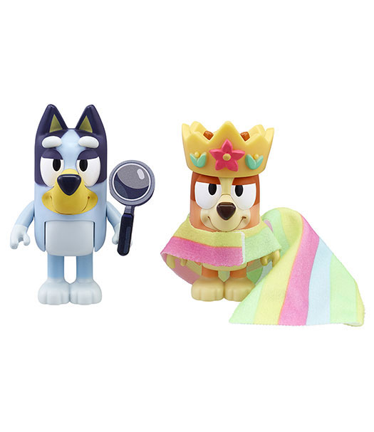Bluey 2 Pack Bluey y Bingo Reinas