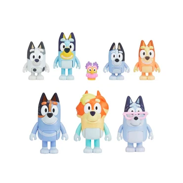 Bluey 8 Pack Familia Heeler