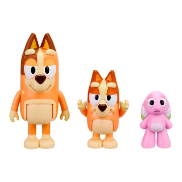 Bluey 2 Pack Bingo, Chilli y Floppy Hora de Dormir