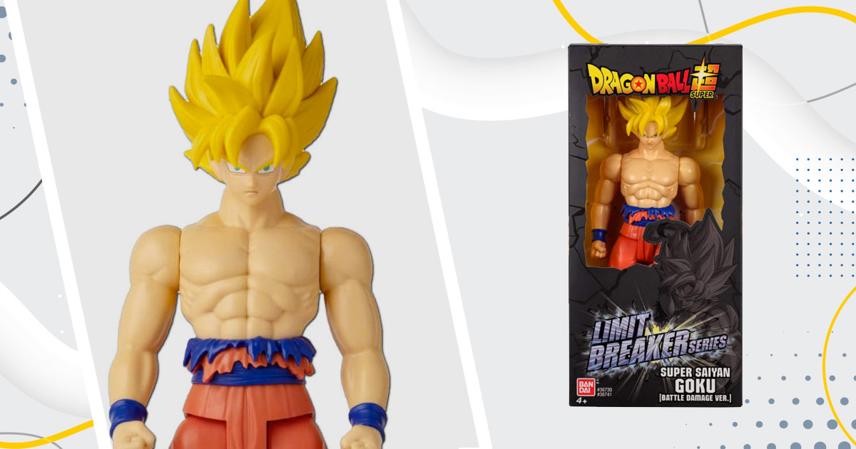 Dragon Ball - Figura Limit Breaker - Goku Battle Damage, Dragon Ball