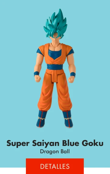 Dragon Ball Flash 4" Super Saiyan Blue Goku