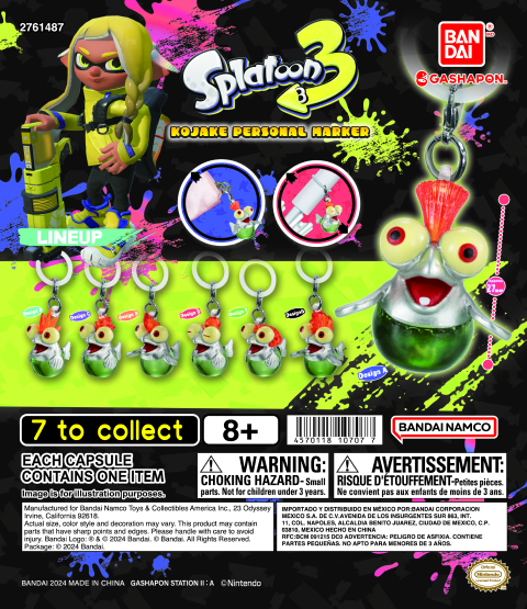 SPLATOON 3 KOJAKE PERSONAL MARKER