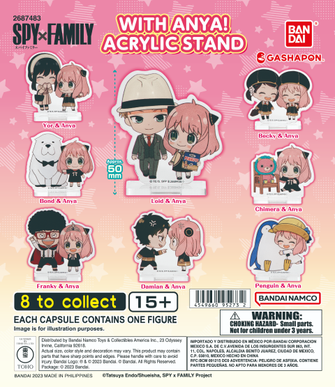 SPY x FAMILY WITH ANYA! ACRYLIC STAND