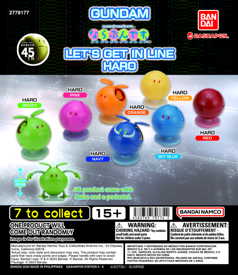 GUNDAM LET'S GET IN LINE HARO