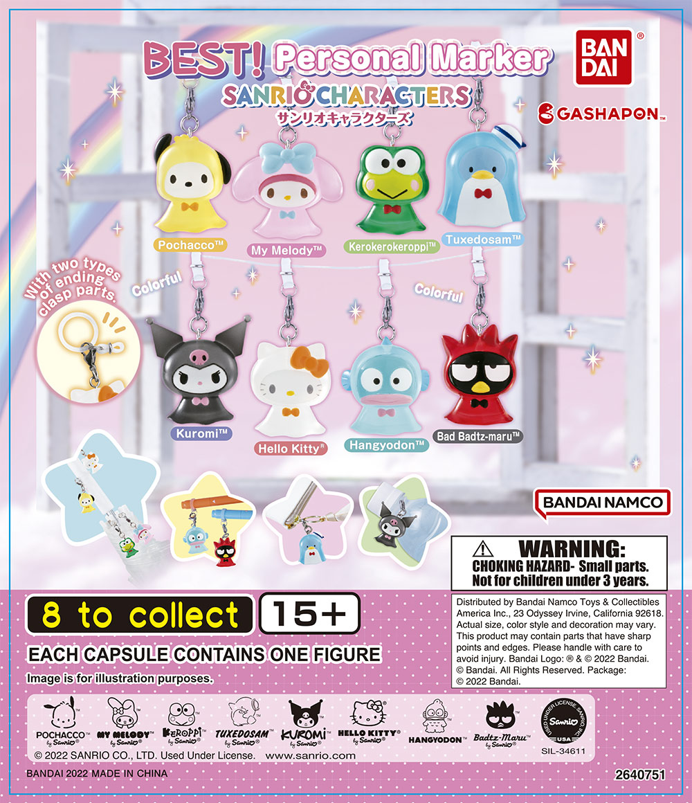 Sanrio Characters Charm