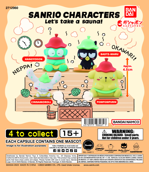 SANRIO CHARACTERS SAUNA