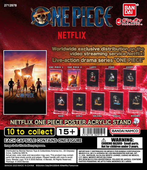 NETFLIX ONE PIECE POSTER ACRYLIC STAND