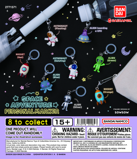 SPACE ADVENTURE PERSONAL MARKER