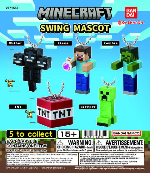 MINECRAFT SWING MASCOT