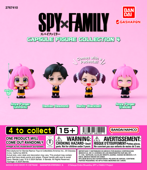 SPY x FAMILY CAPSULE FIGURE COLLECTION 4