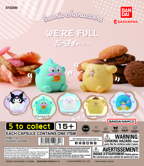SANRIO CHARACTERS WE'RE FULL