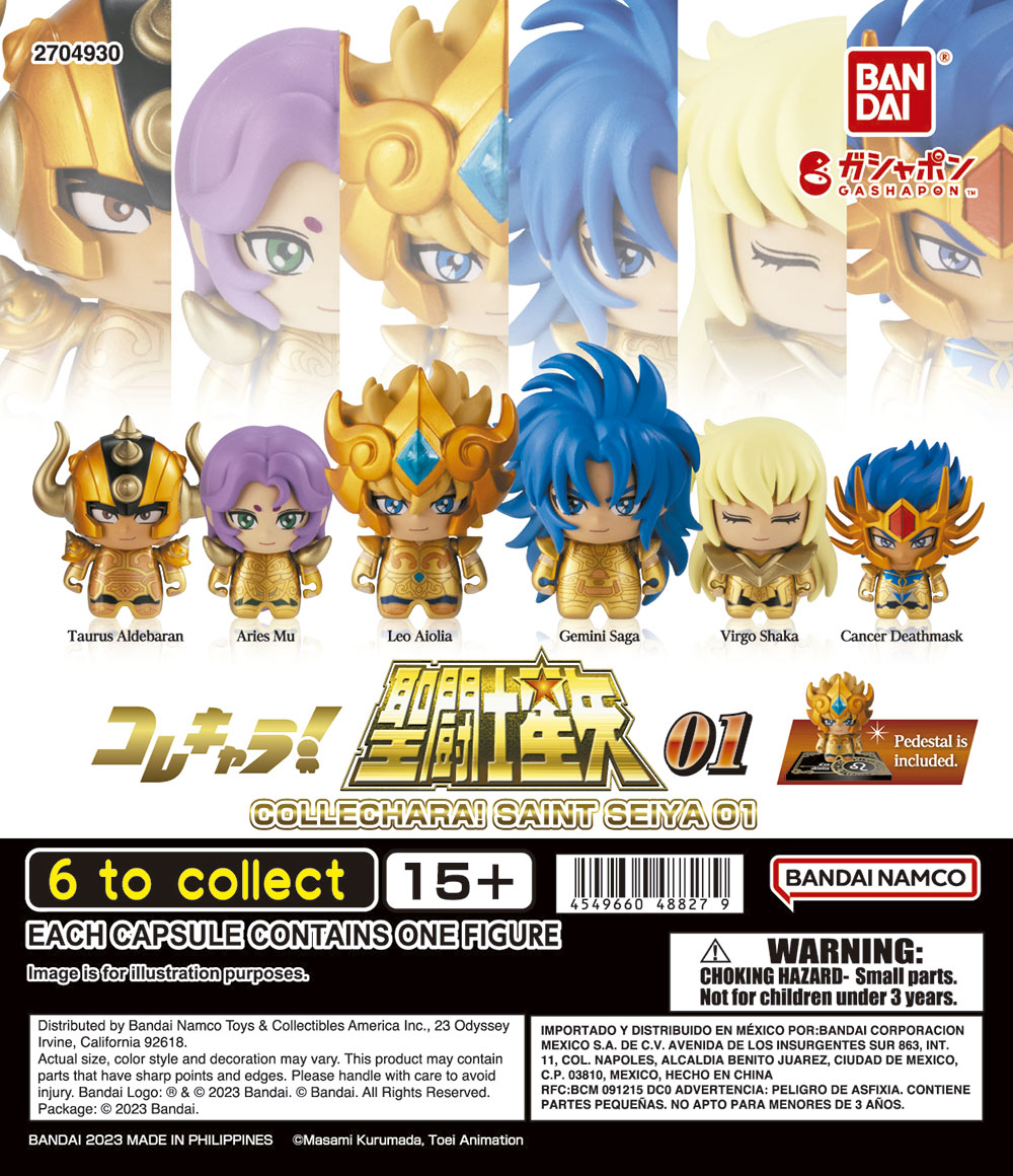 Collechara! Saint Seiya 01
