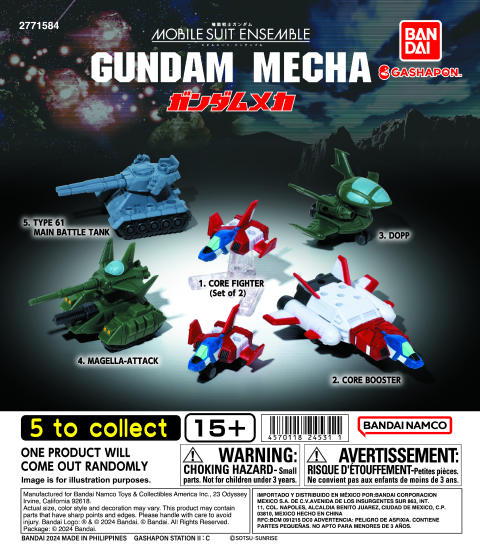 GUNDAM MOBILE SUIT ENSEMBLE GUNDAM MECHA