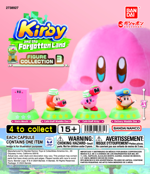 KIRBY AND THE FORGOTTEN LAND FIGURE COLLECTION?