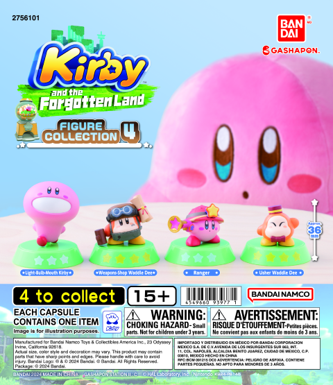 KIRBY AND THE FORGOTTEN LAND FIGURE COLLECTION 4