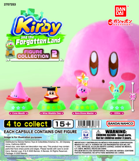 KIRBY AND THE FORGOTTEN LAND FIGURE COLLECTION 2