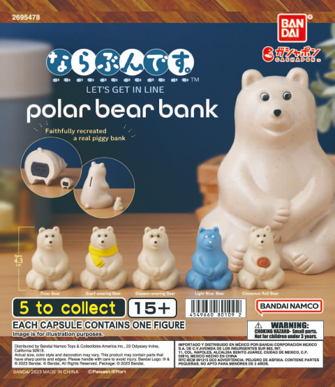 LET'S GET IN LINE POLAR BEAR BANK