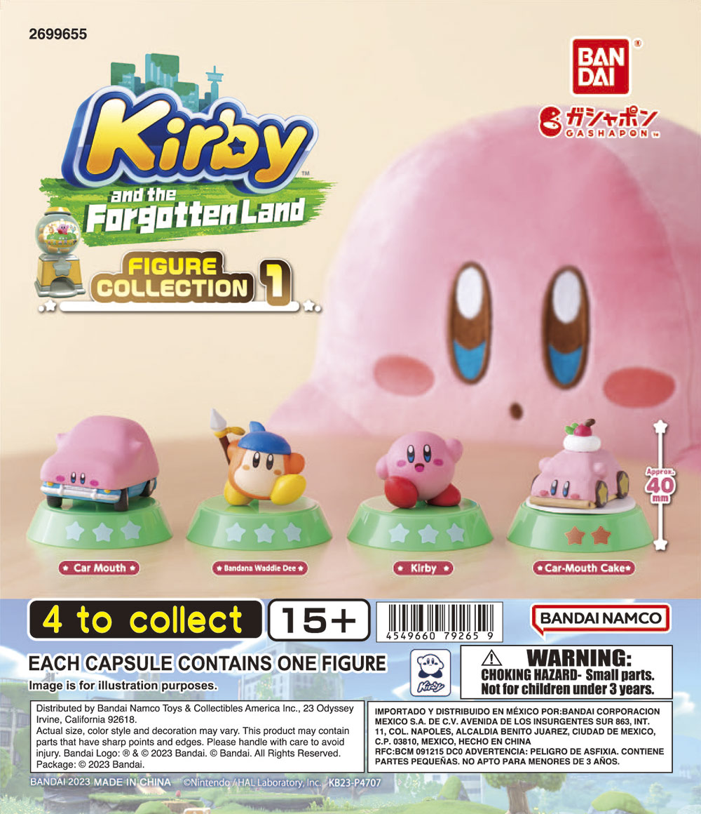 Kirby & The Forgotten Land Figure Collection