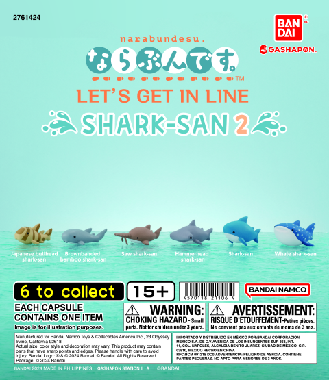 LET'S GET IN LINE SHARK-SAN 2