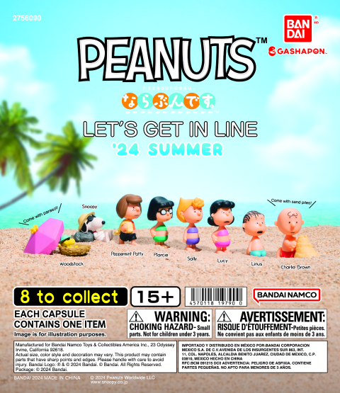 PEANUTS LET'S GET IN LINE '24 SUMMER