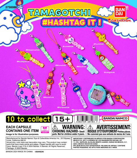 TAMAGOTCHI HASHTAG IT!