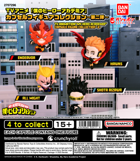 MY HERO ACADEMIA CAPSULE FIGURE COLLECTION 2