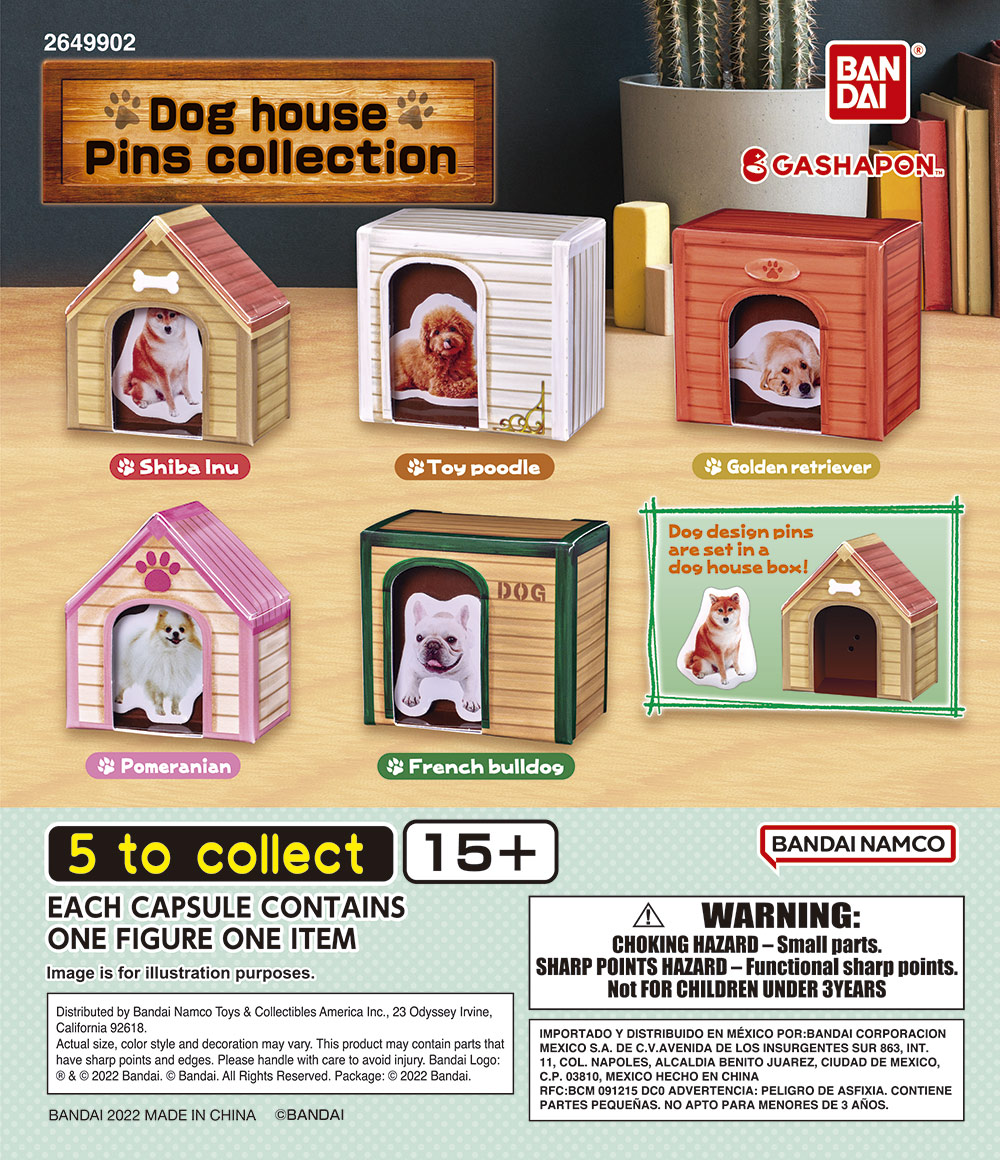 Dog House Pins Collection