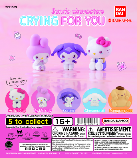 SANRIO CHARACTERS CRYING FOR YOU