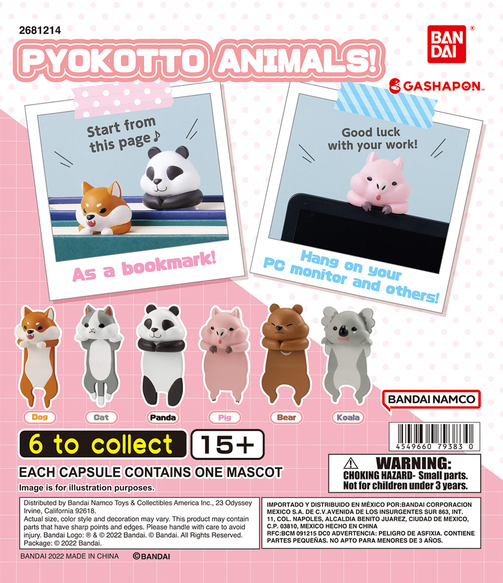 Pyokotto Animals!