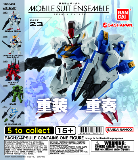 GUNDAM MOBILE SUIT ENSEMBLE 23