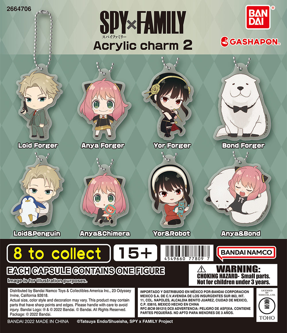 Spy X Family Acrylic Charm 2