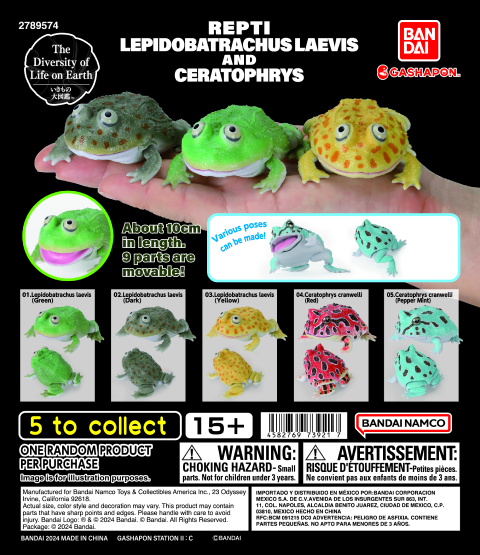 THE DIVERSITY OF LIFE ON EARTH REPTI LEPIDOBATRACHUS LAEVIS