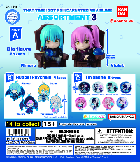 THAT TIME I GOT REINCARNATED AS A SLIME ASSORTMENT 3