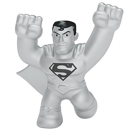 Mini Figura Elástica DC Comics Superman Metálico
