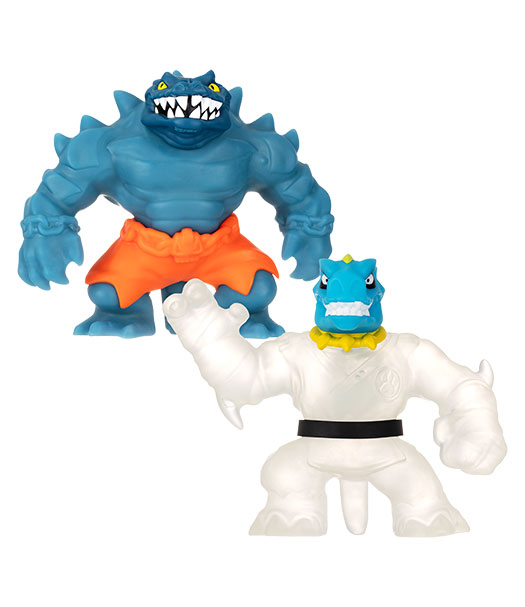 2 Pack Glow Shifters Tyro vs Rock Jaw