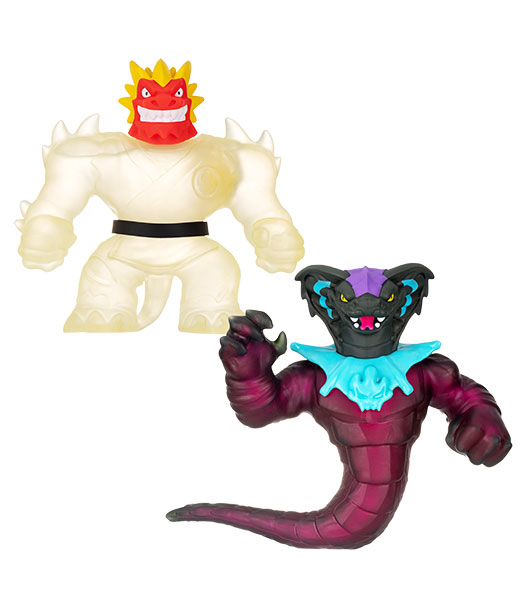 2 Pack Glow Shifters Blazagon vs Viperx