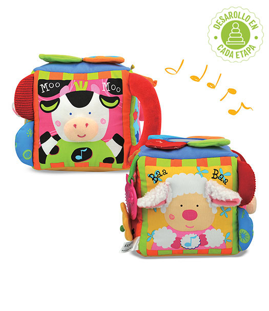 Cubo musical de la granja