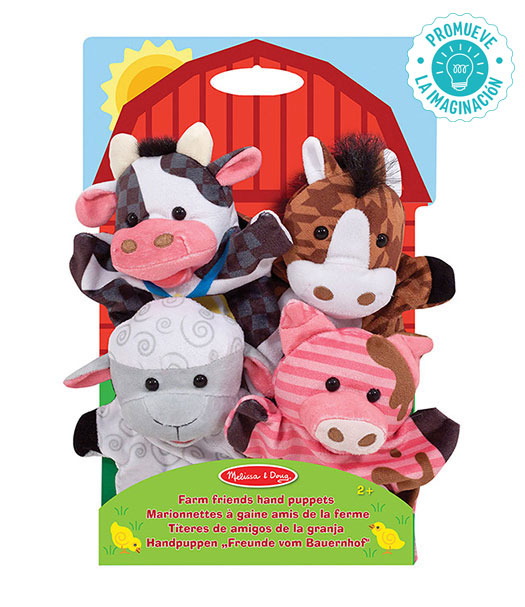 Títeres amigos de la granja