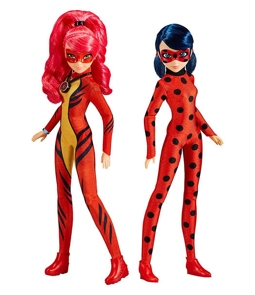 2 Pack Fashion Doll Ladybug y Dragonbug Shangai