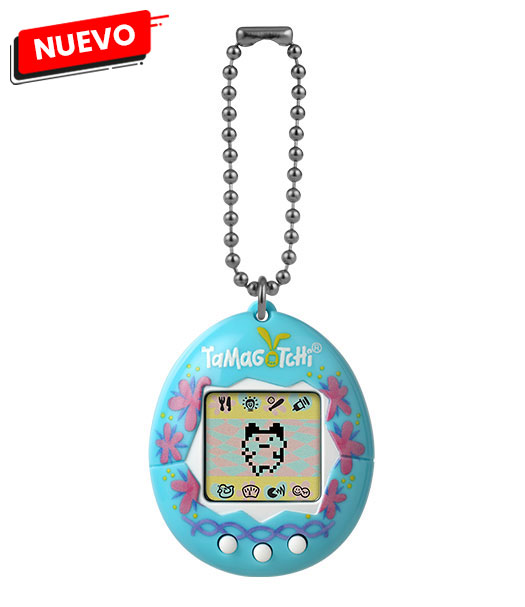 Tamagotchi Original Easter Blue Flowers