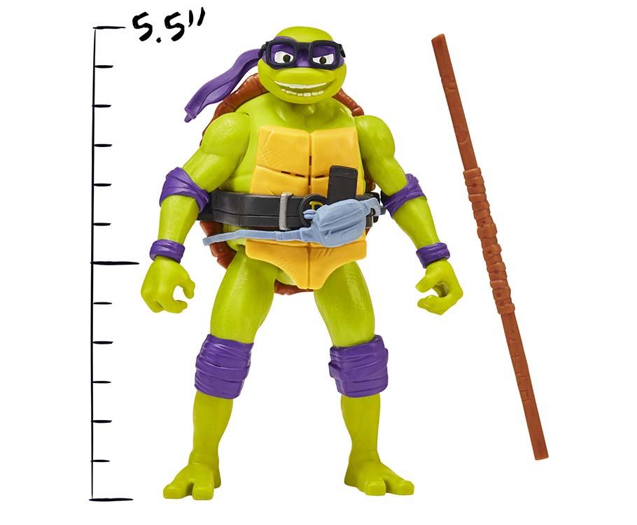 Donatello Tortugas Ninja Caos Mutante figura con sonido 3.jpg
