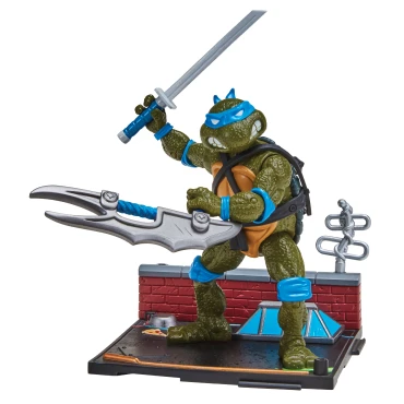 TMNT Classic Figura 40 Aniversario Remasterizada Leonardo 4.5in