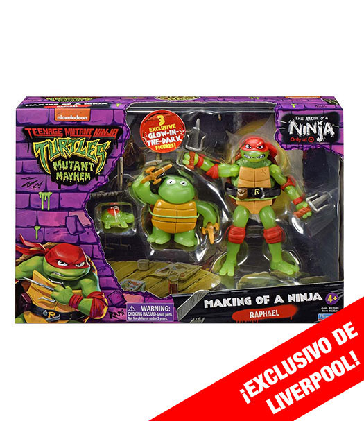 Figura Caos Mutante Transformación Ninja Rafael Tortugas Ninja BANDAI NAMCO