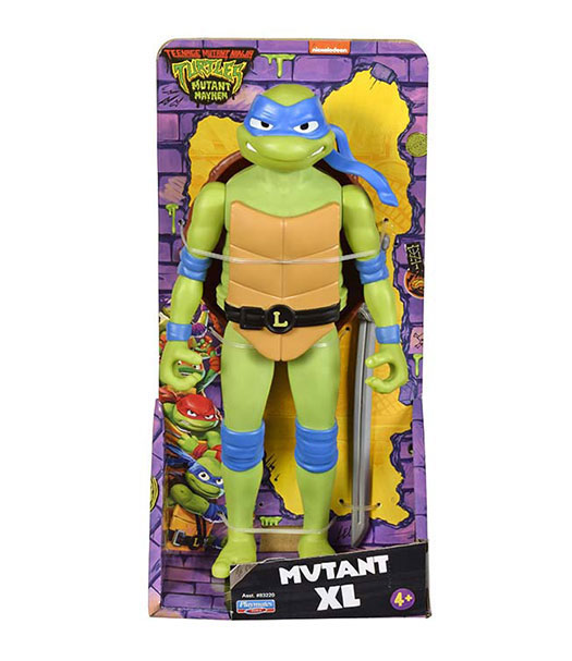 Figura XL Value Leonardo Tortugas Ninja Caos Mutante BANDAI NAMCO