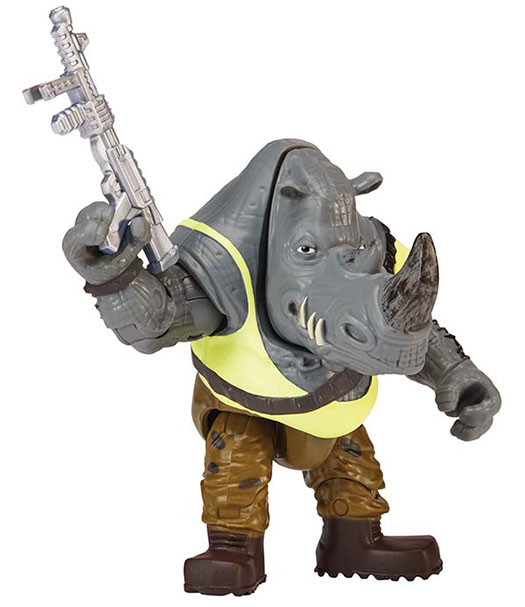 Figura 5" Rocksteady Tortugas Ninja Caos Mutante BANDAI NAMCO